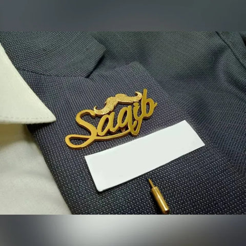 Personalize Customize Brooch