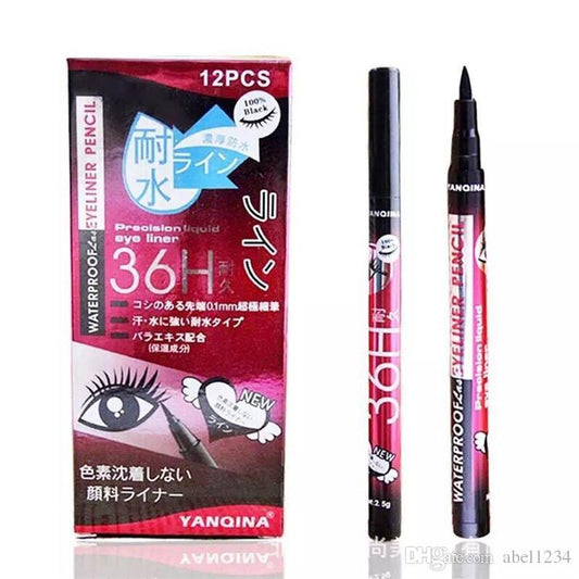2in1 36H marker Eyeliner + star stamp pen