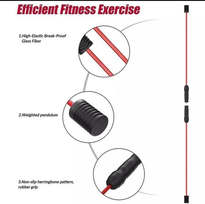 Elastic Fitness Stick
