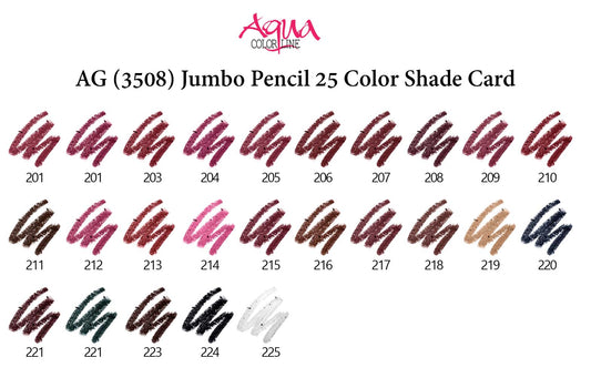 Aqua Color Line Jumbo Lipstick Pencil
