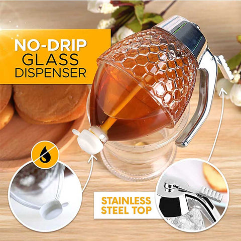 Honey Dispenser & Honey Storage Bottle in Acrylic