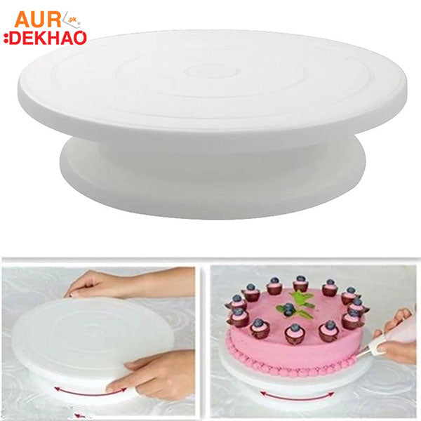 Cake rotating table