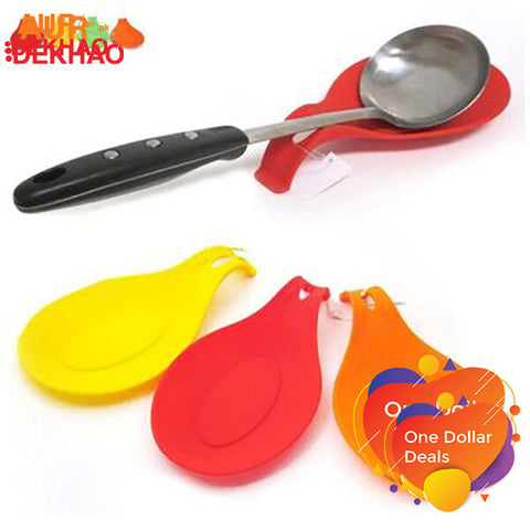 Silicone Spoon Holder for the Countertop