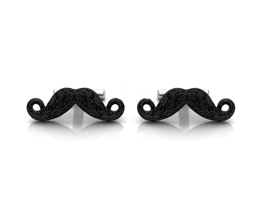 Macho Moustache Cufflinks