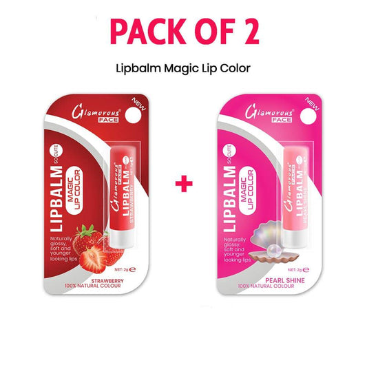 Pack of 2 Lip balm Magic Lip Color