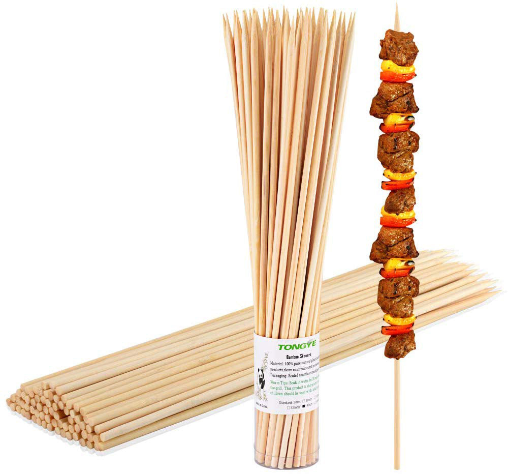 75 Pcs BBQ Bamboo Sticks AurDekhao.pk