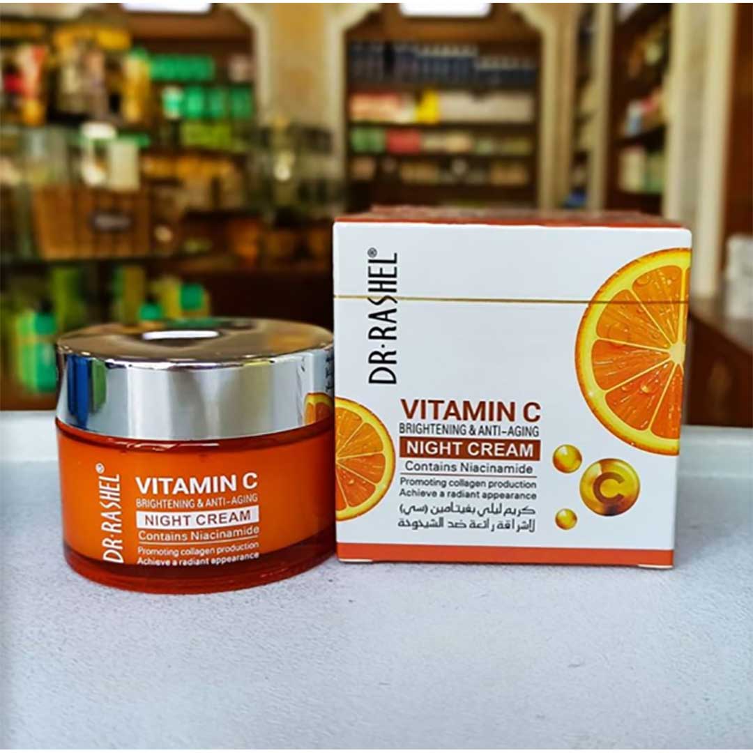 Vitamin C Brightening And Anti-Aging Night Cream by Dr.Rashel