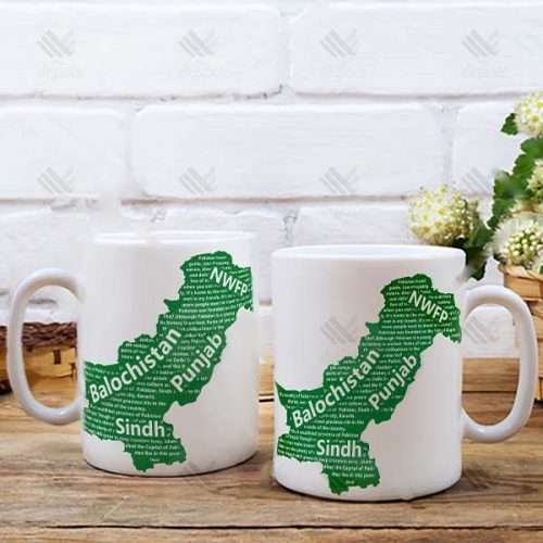 Pakistan Map Mug
