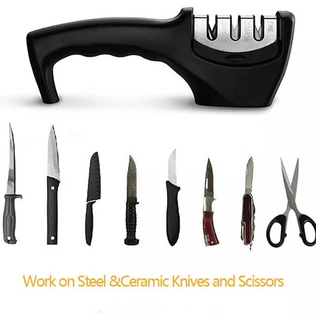Sharpener for knives