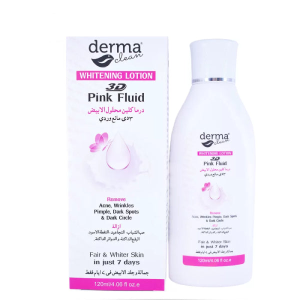 Latest Derma Whitening Lotion Pink Fluid