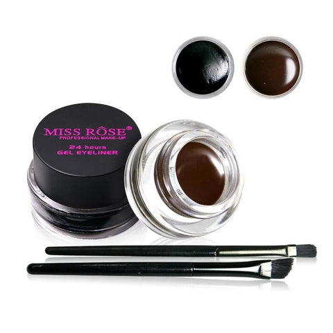 Misrose 2 in 1 gel liner in black and brown