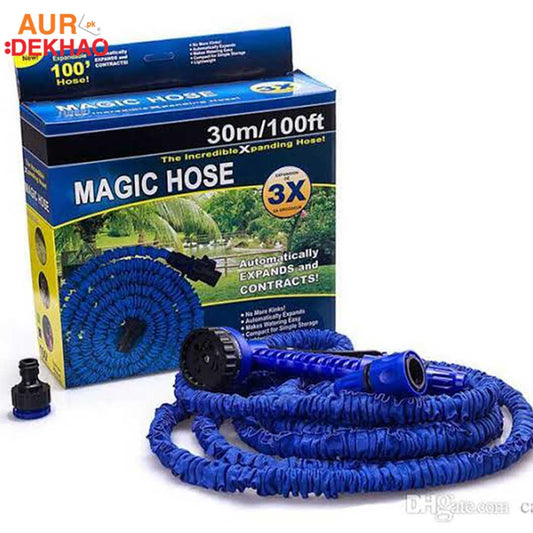 100-ft Magic Hose with 7 Spray Gun Functions AurDekhao.pk