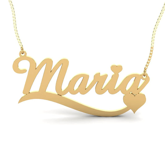 Stylish Name Necklace Maria Style