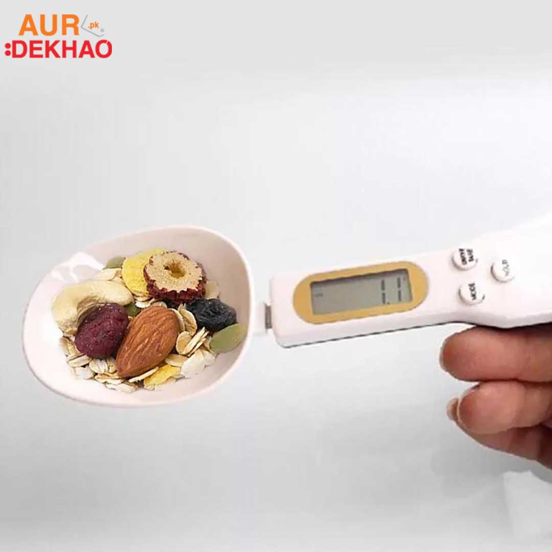 Weight Scale with Measuring Spoon