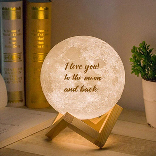 Personalized Moon Lamp