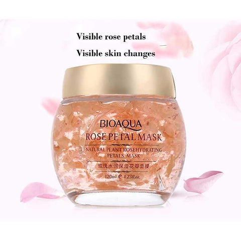 BioAqua Rose Patel Mask is a new BioAqua product for dry and parched skin.