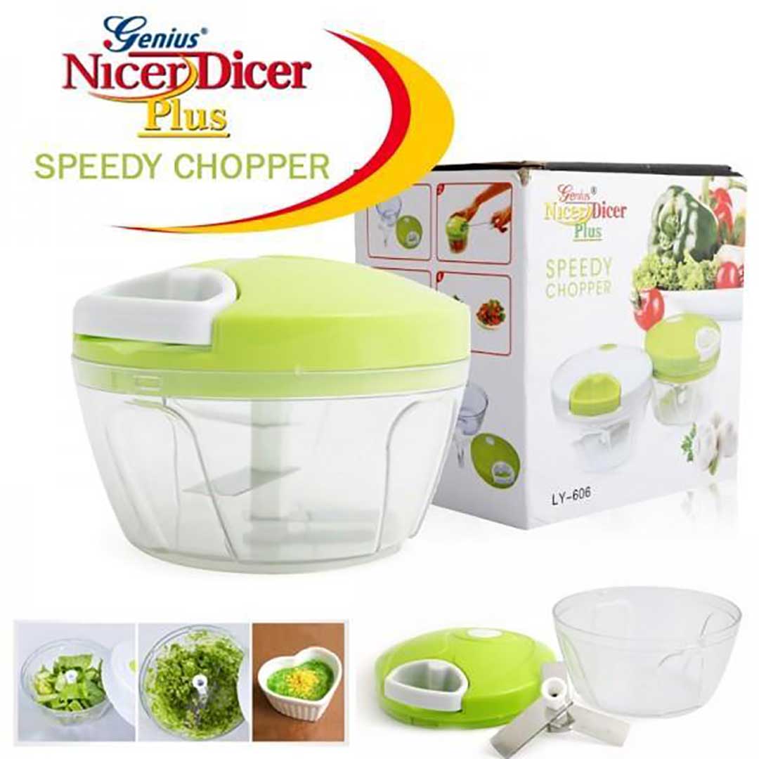 Vegetable Chopper with a Nicer Dicer