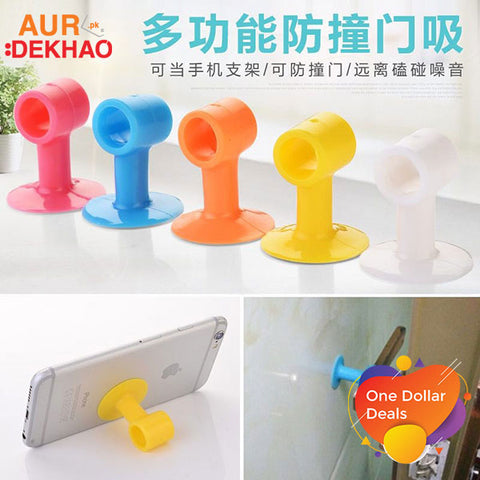 Silence Silicone Door Stopper in a Pack of 4