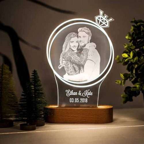 Ring LED Picture Lamp