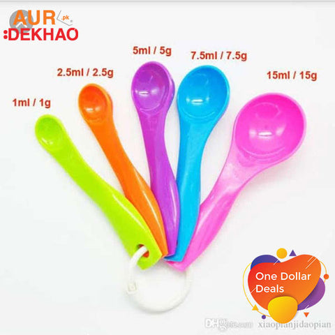 Measuring Spoons Made of Plastic