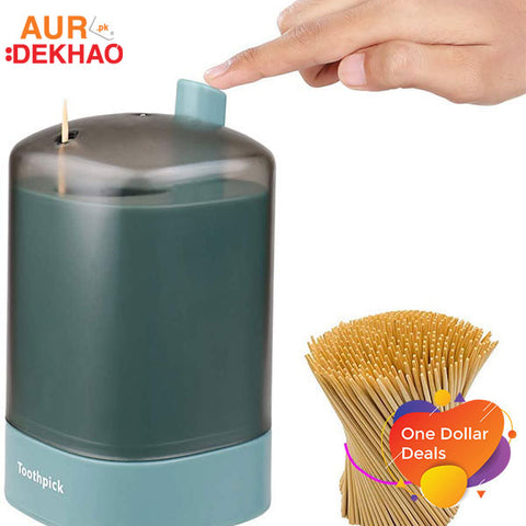 Automatic Toothpick Holder that Pops Up