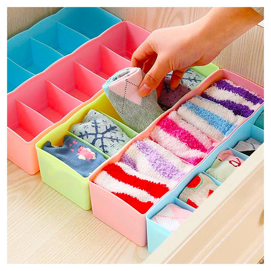 Organizer for sorting socks 5 compartments