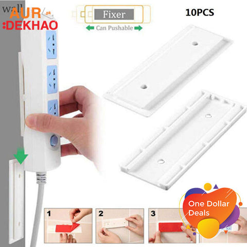 Extension Board Holder with Self-Adhesive Adhesive 2 pcs