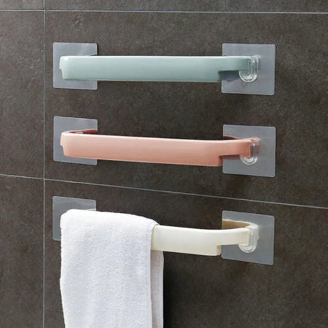 Self - Adhesive Plastic Towel Holder
