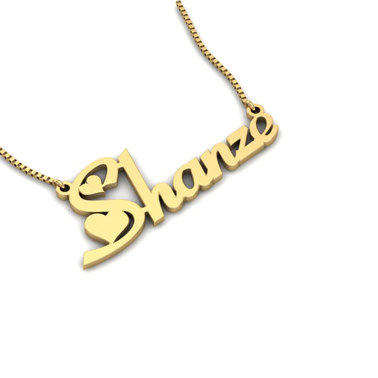Stylish Name Necklace Shanze Style