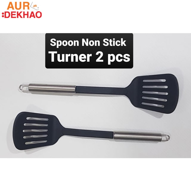 Spoon Non-Stick Turner 2 pcs - AurDekhao.pk