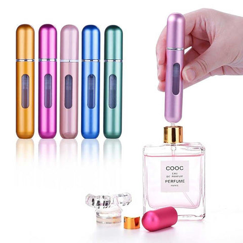 5ml Refillable Empty Travel Perfume Bottle With Atomizer (Pack Of 2) AurDekhao.pk