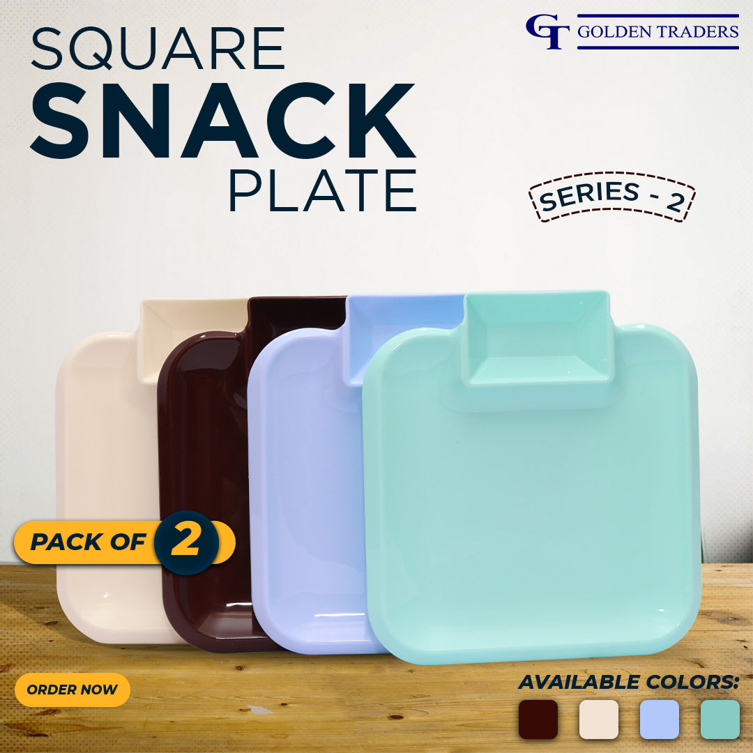 Square Snack Plate