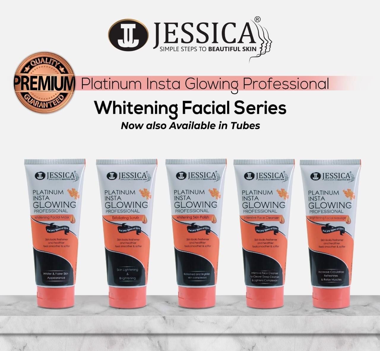 Jessica Professional  Platinum instar Glowing  5 tubes set 175ml tube