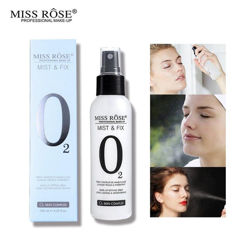 Miss Rose – Makeup Fixer Spray O2 – Mist and Fix – Long Lasting