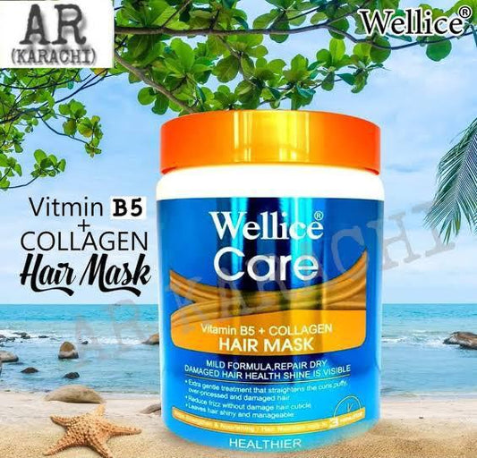 Wellice Vitamin B5 Plus Collagen Hair Mask