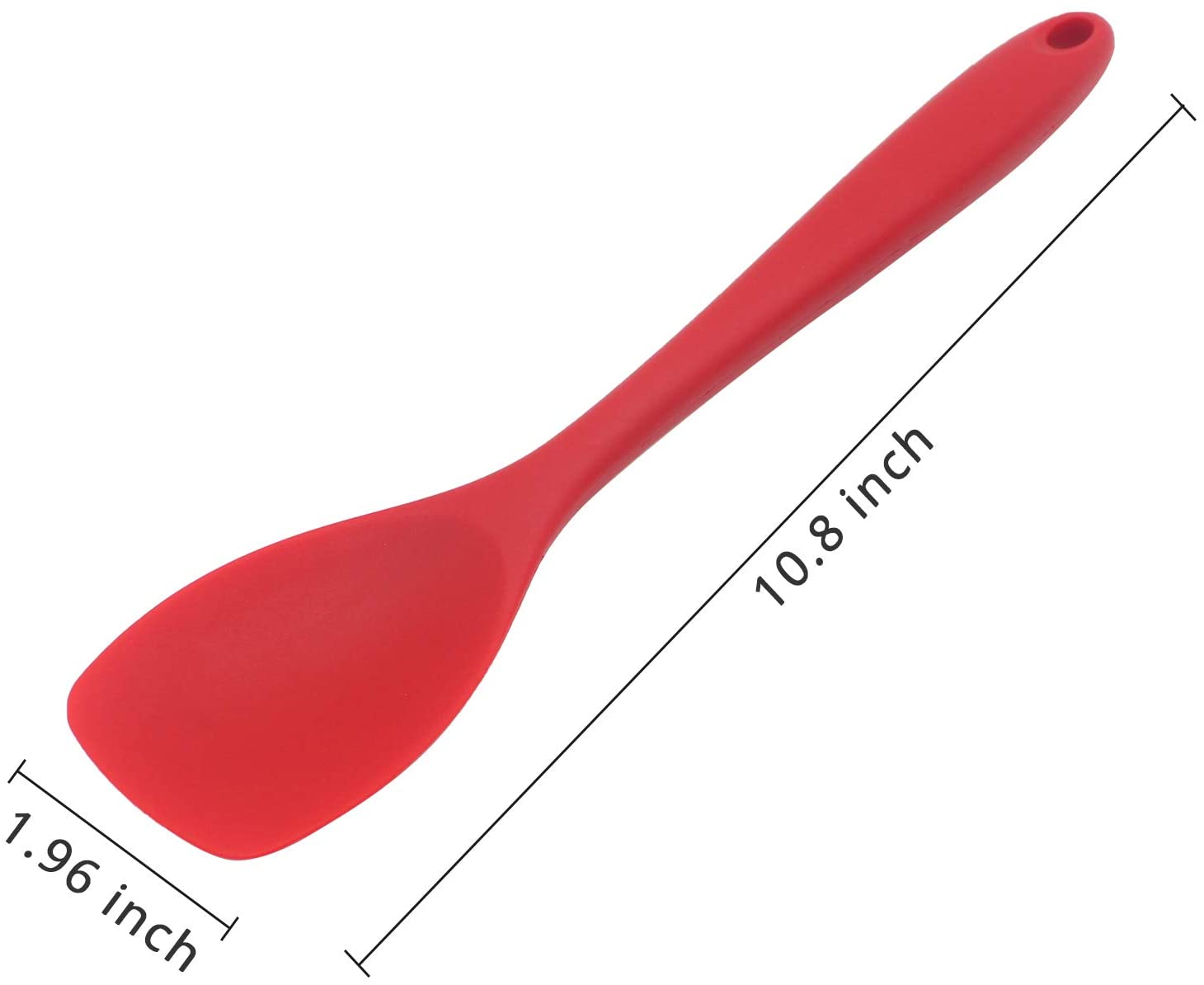 Silicone Mixing Spoon High-Grade Solid
