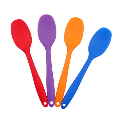 Silicone Mixing Spoon High-Grade Solid