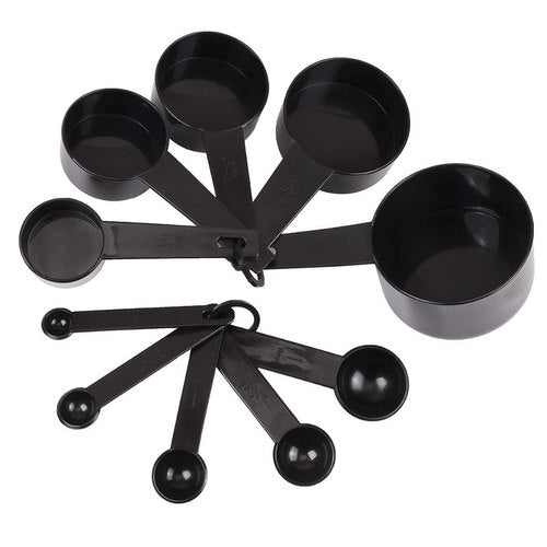Spoons Set & Measuring Cups with Scale (8 pieces)