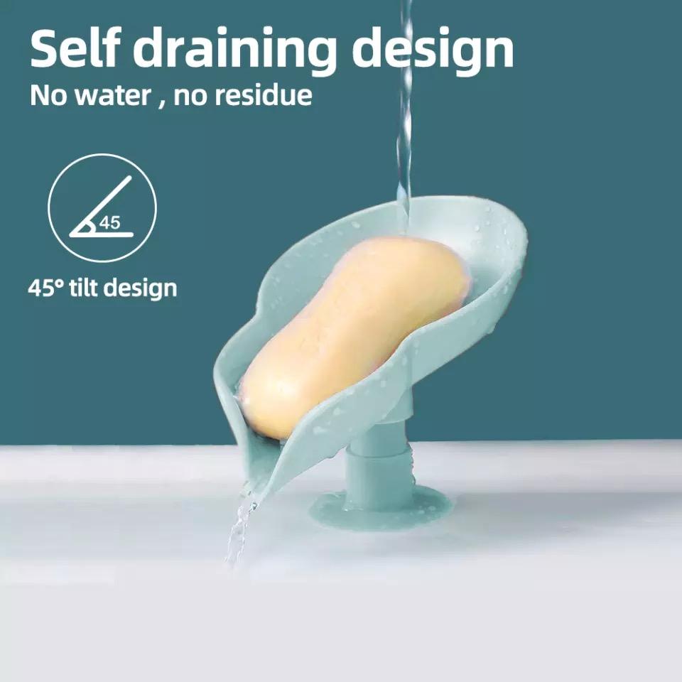 Creative Self Draining Soap Holder