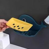 Wall-Mounted Whale Shaped Soap Holder