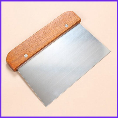 Kitchen Stainless Steel Scraper Baking Pastry Tools Dough Scraper Cutter Dough cutter Kitchen Baking Cutting Tool