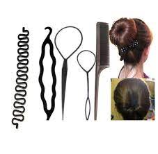6 Pcs Hair Styling Tools Hair Accessories , Hair styling comb set, Hair care kit, hair care products AurDekhao.pk