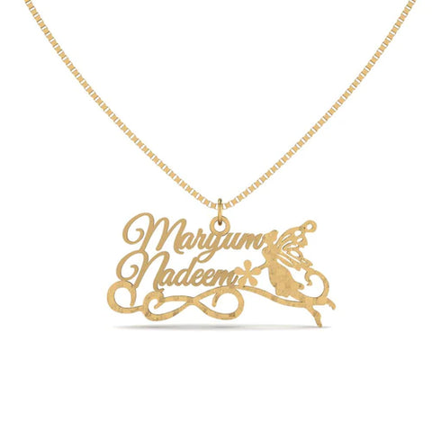 Fancy Design Necklace Maryum Nadeem Style