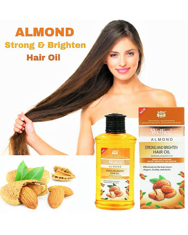 Wellice Almond Hair Oil – 150ml