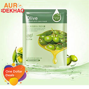 Natural olive skin care mask