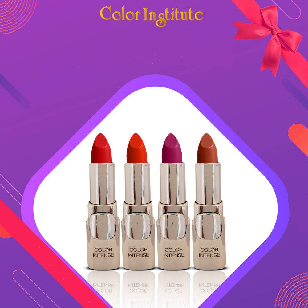 Color Institute Color Intense Lipstick (Silver Case)